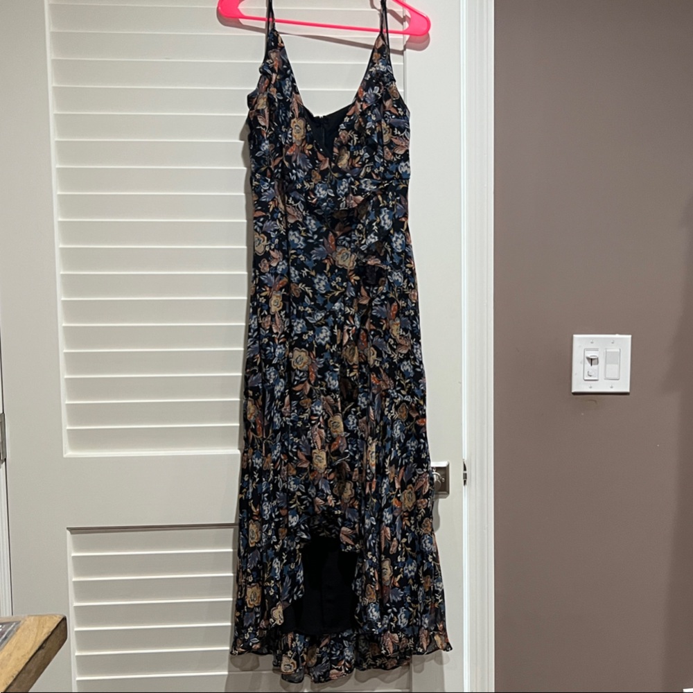 Express Black Floral Dress